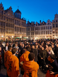 Tournée des bars en groupe Bruxelles