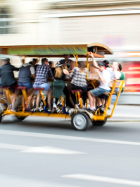 Beer bike Riga