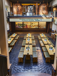 Dîner à la brasserie Hamburg