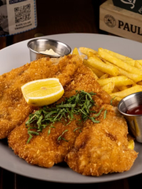 Schnitzel et Bière Prague