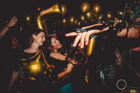 Table VIP en boite de nuit