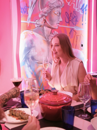 Diner avec boissons Barcelone