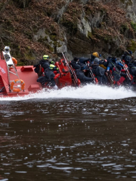 Balade en Speed Boat Prague
