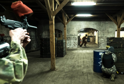 Bruxelles Paintball en intérieur image 3