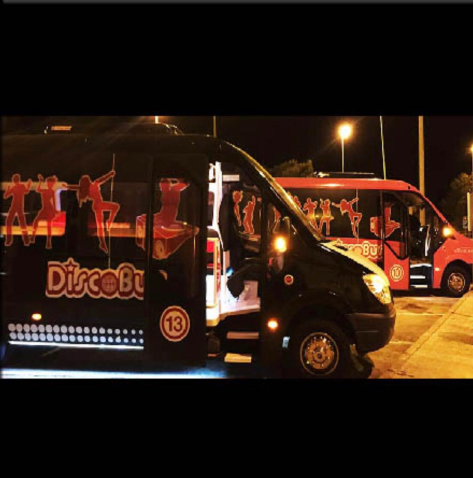 Le bus des fêtards pour groupe nombreux (20 max)