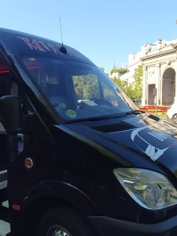 Bus des fêtards Madrid