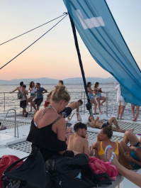 Tour en Catamaran au coucher du soleil Majorque
