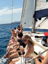 Bateau à voile privé Barcelone