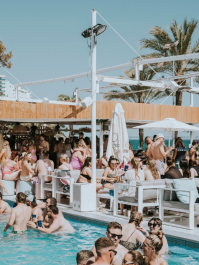 Pool Party au Beach Club Majorque