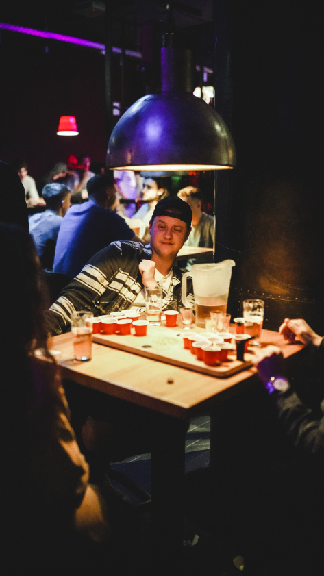 Olympiades de bar avec 15 litres de bière