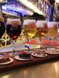 Dégustation de bières hollandaises Amsterdam