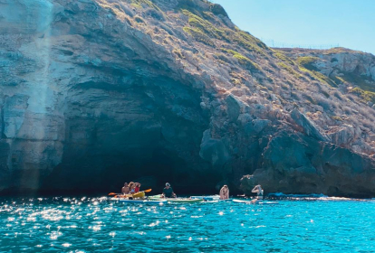 Majorque Visite des grottes en kayak à Cala Blava image 6