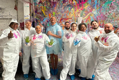 Cologne Action Painting image 1