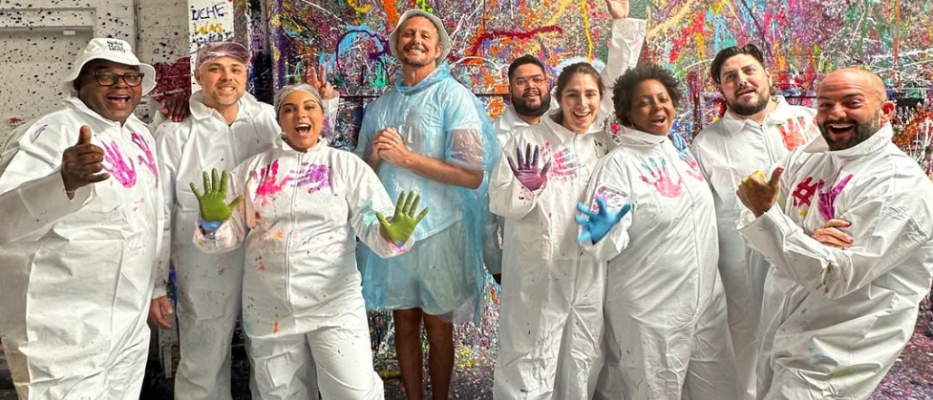 Cologne Action Painting image 1