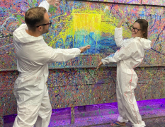 Cologne Action Painting image 3