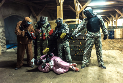 Bruxelles Paintball en intérieur image 1