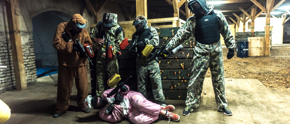 Bruxelles Paintball en intérieur image 1