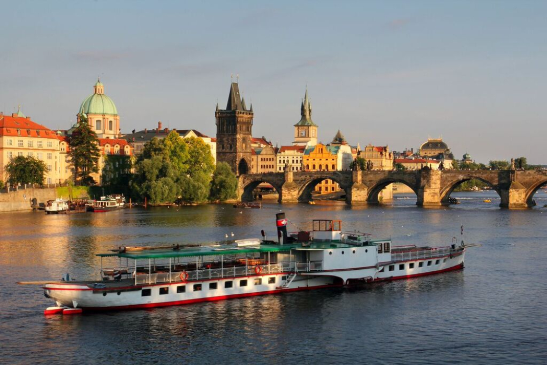 Rivière Vltava à Prague